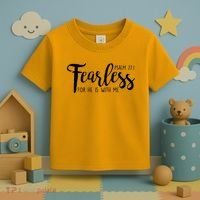 Fearless For He With Me Psalm 27:1 Toddler T-Shirt thumb 3