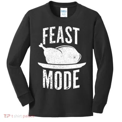 Feast Mode Kids Long Sleeve Shirt