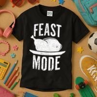 Feast Mode Kids T-Shirt thumb 3