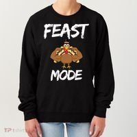 Feast Mode Thanksgiving Turkey Biceps Women's Sweatshirt thumb 0