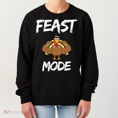 Feast Mode Thanksgiving Turkey Biceps Women's Sweatshirt