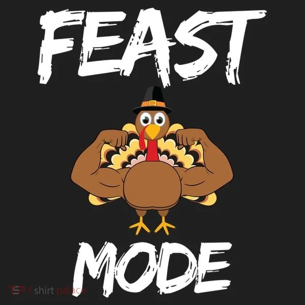 Feast Mode Thanksgiving Turkey Biceps Women's Sweatshirt