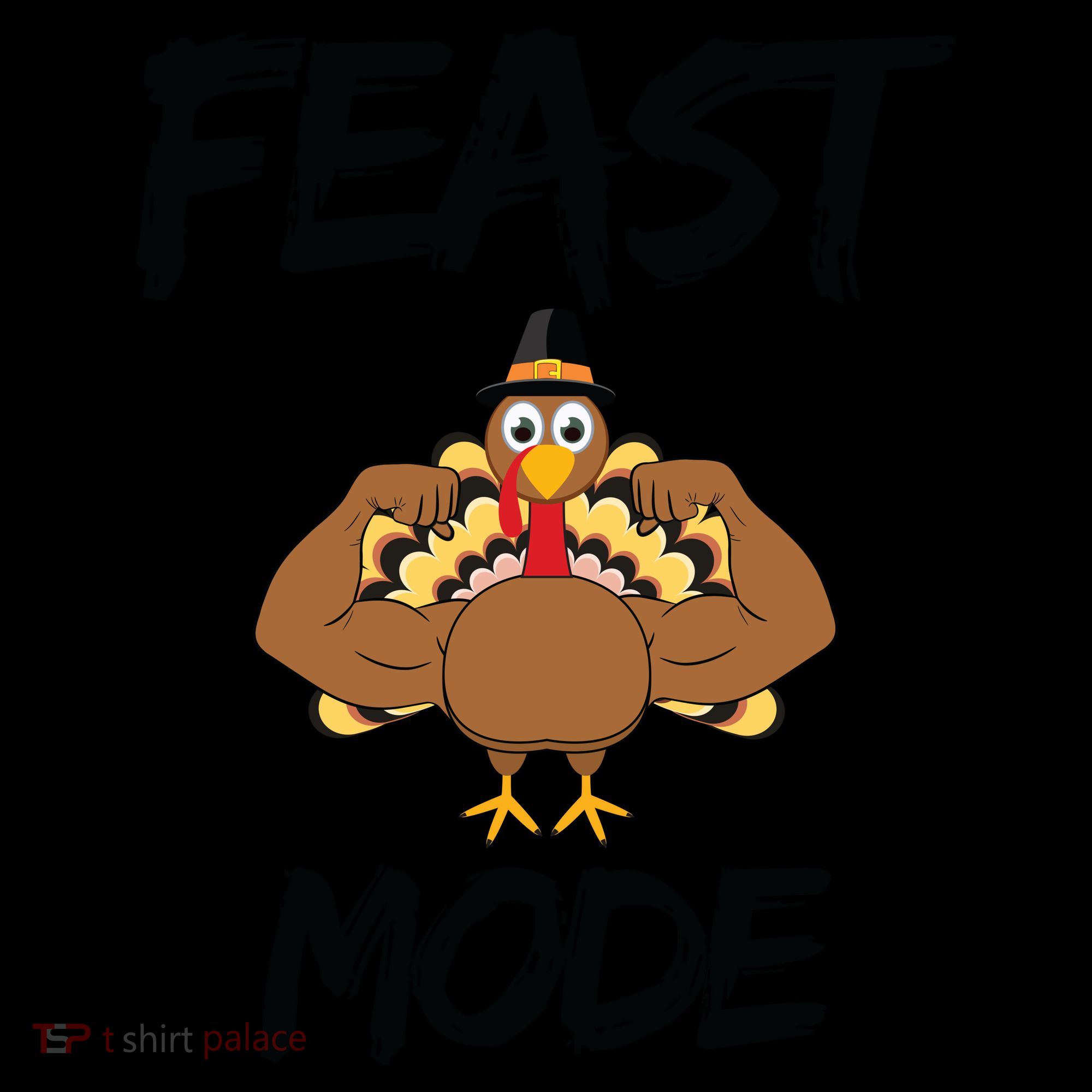 Feast Mode Thanksgiving Turkey Biceps Coffee Mug