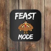 Feast Mode Thanksgiving Turkey Biceps Coaster thumb 0