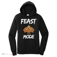 Feast Mode Thanksgiving Turkey Biceps Women's Hoodie thumb 0