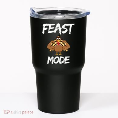 Feast Mode Thanksgiving Turkey Biceps Tumbler
