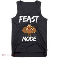 Feast Mode Thanksgiving Turkey Biceps Tank Top thumb 0