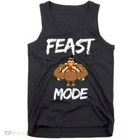 Feast Mode Thanksgiving Turkey Biceps Tank Top thumb 0