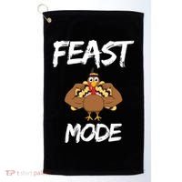 Feast Mode Thanksgiving Turkey Biceps Golf Towel thumb 0