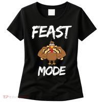 Feast Mode Thanksgiving Turkey Biceps Women's T-Shirt thumb 0