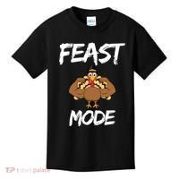 Feast Mode Thanksgiving Turkey Biceps Kids T-Shirt thumb 0