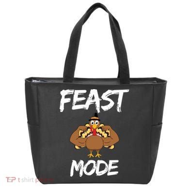 Feast Mode Thanksgiving Turkey Biceps Tote Bag