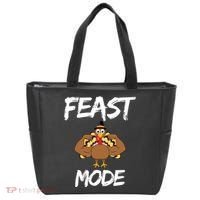 Feast Mode Thanksgiving Turkey Biceps Tote Bag thumb 0
