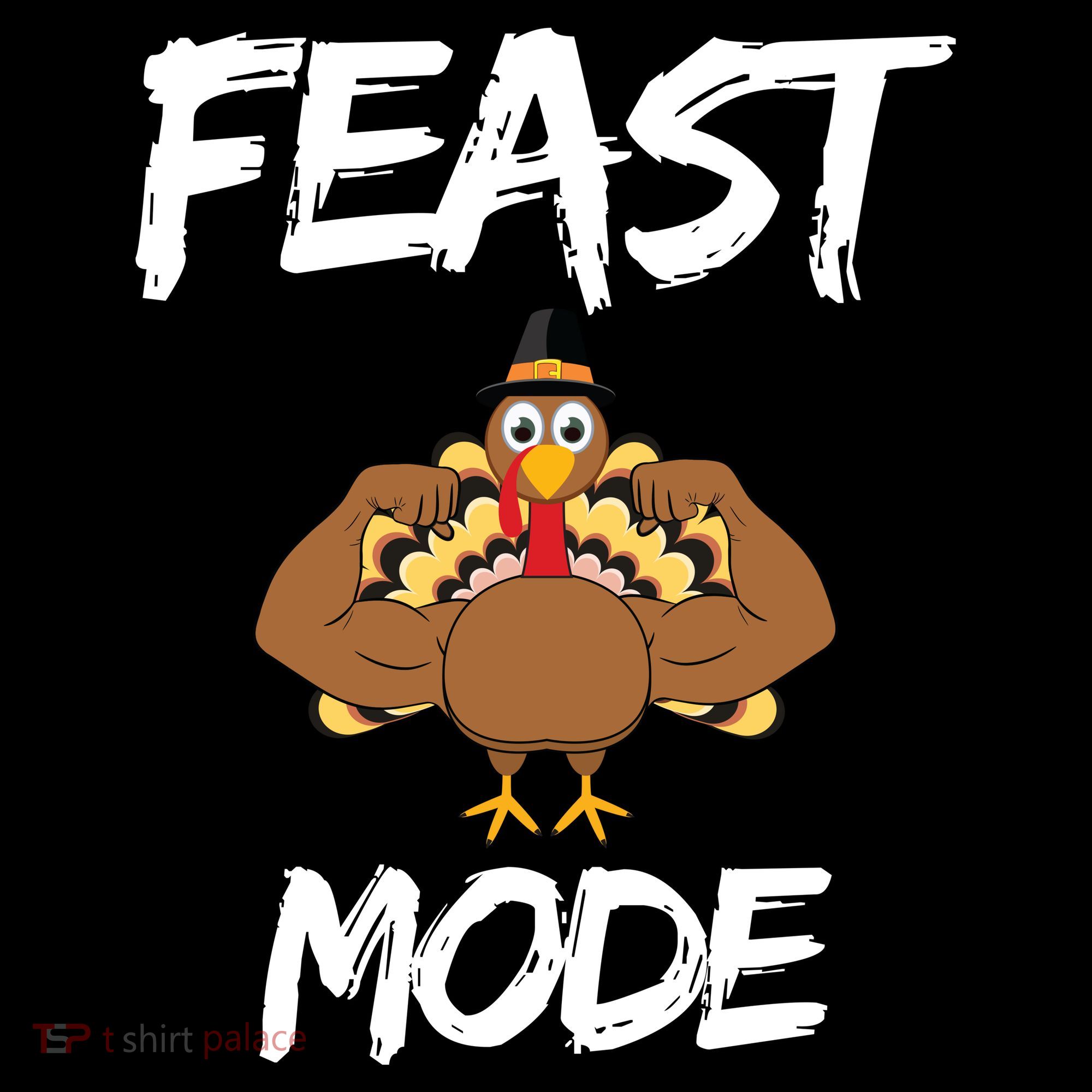 Feast Mode Thanksgiving Turkey Biceps Tote Bag