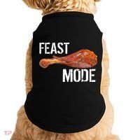 Feast Mode Thanksgiving Turkey Leg Doggie Tank thumb 0