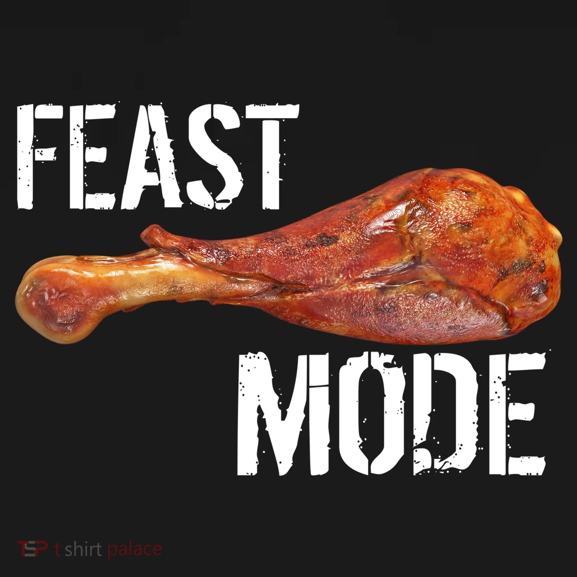 Feast Mode Thanksgiving Turkey Leg Doggie Tank