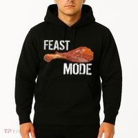 Feast Mode Thanksgiving Turkey Leg Hoodie thumb 2