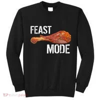 Feast Mode Thanksgiving Turkey Leg Sweatshirt thumb 0