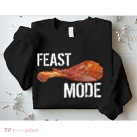 Feast Mode Thanksgiving Turkey Leg Sweatshirt thumb 2