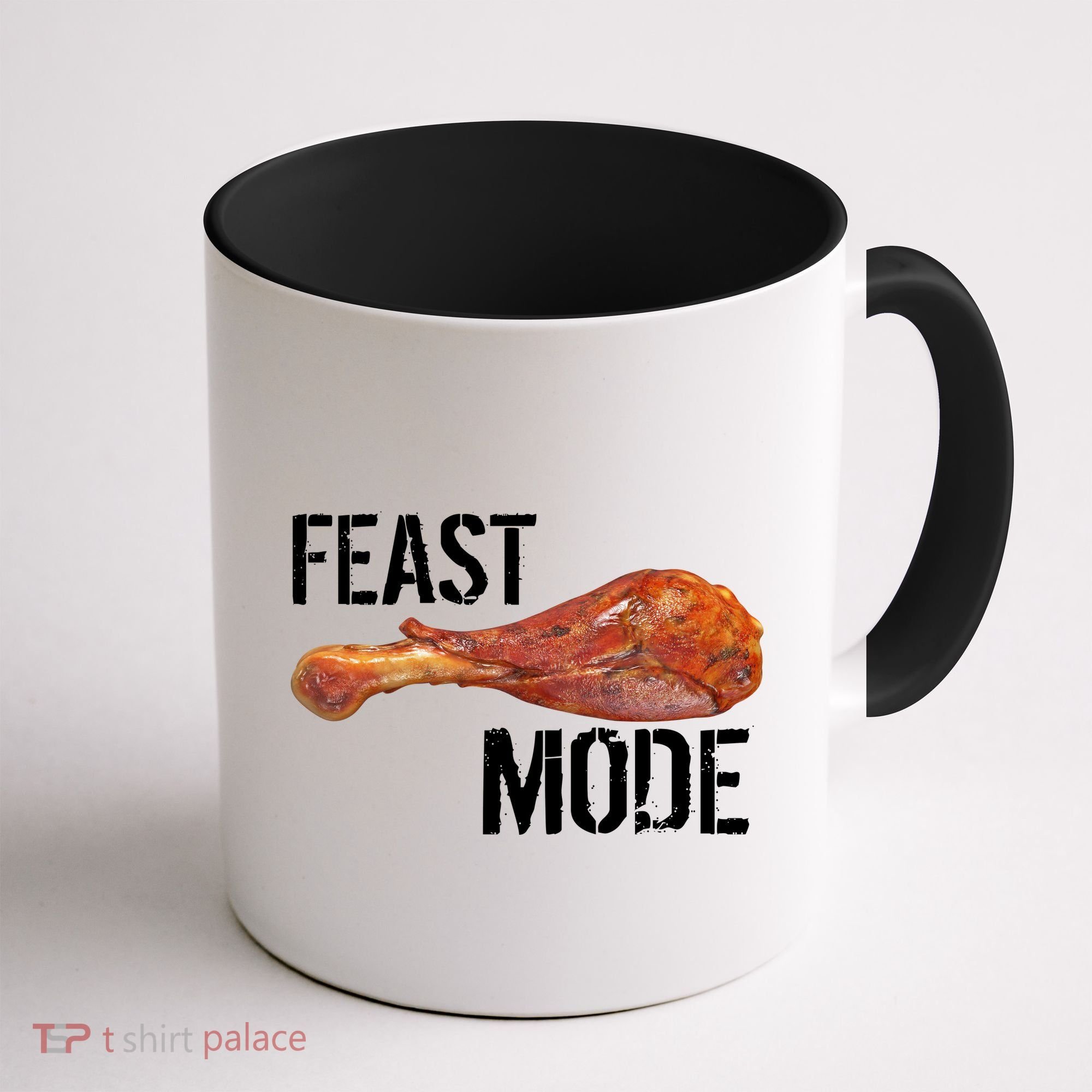 Feast Mode Thanksgiving Turkey Leg Coffee Mug