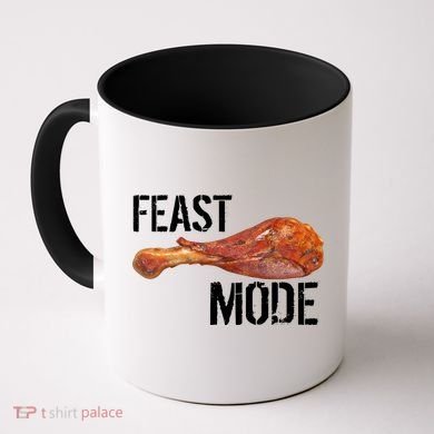 Feast Mode Thanksgiving Turkey Leg Coffee Mug