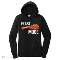 Feast Mode Thanksgiving Turkey Leg Women's Hoodie thumb 0