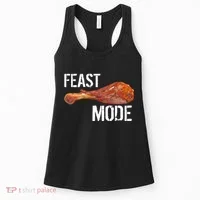 Feast Mode Thanksgiving Turkey Leg Women's Tank Top thumb 0