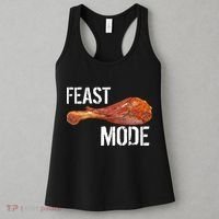 Feast Mode Thanksgiving Turkey Leg Women's Tank Top thumb 3