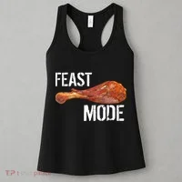 Feast Mode Thanksgiving Turkey Leg Women's Tank Top thumb 3
