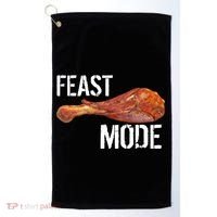 Feast Mode Thanksgiving Turkey Leg Golf Towel thumb 0