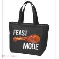 Feast Mode Thanksgiving Turkey Leg Tote Bag thumb 3