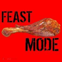 Feast Mode Thanksgiving Turkey Leg Santa Hat thumb 1