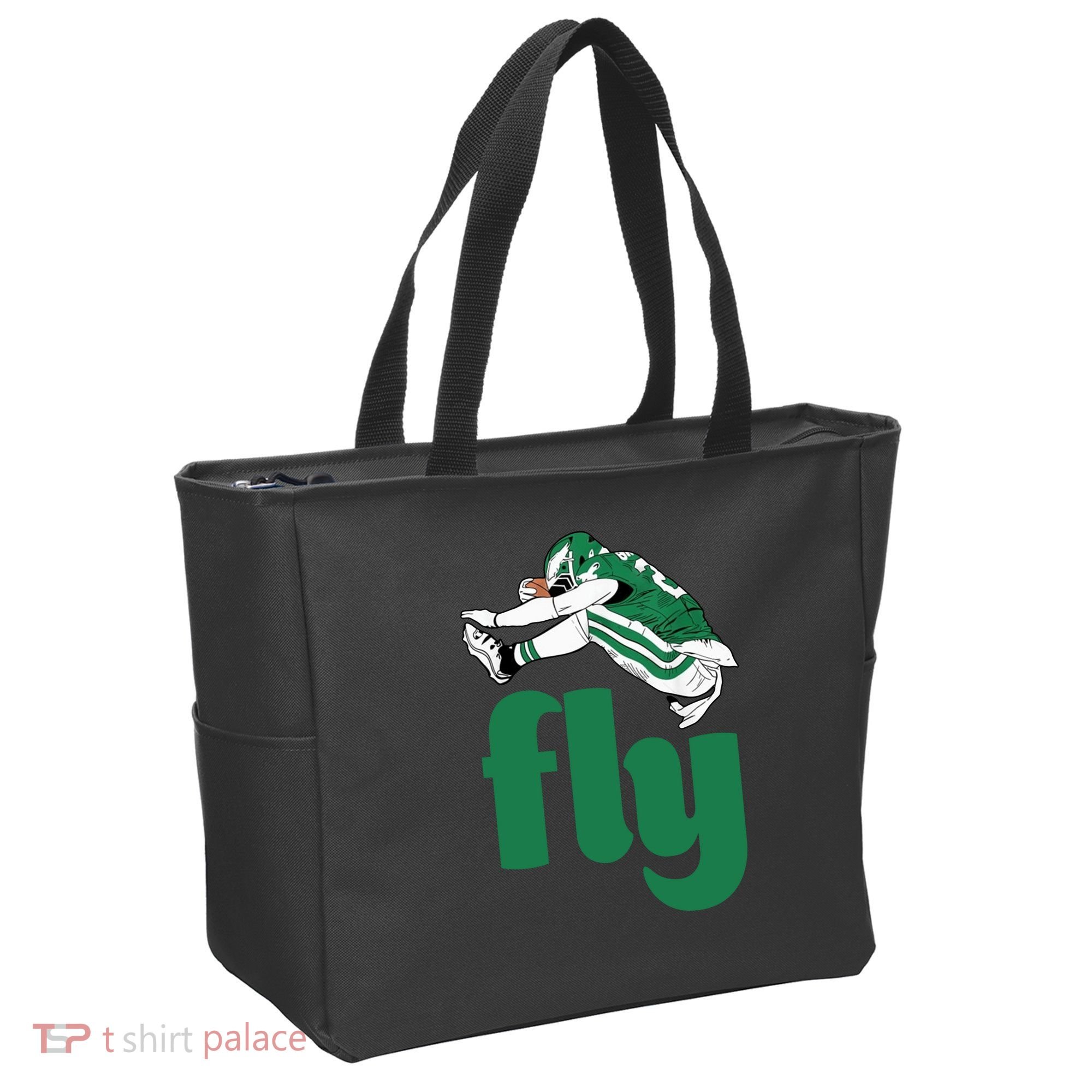 Fly Eagle Birds Football Fan Tote Bag