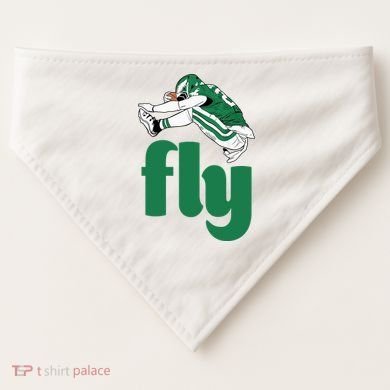 Fly Eagle Birds Football Fan USA-Made Doggie Bandana