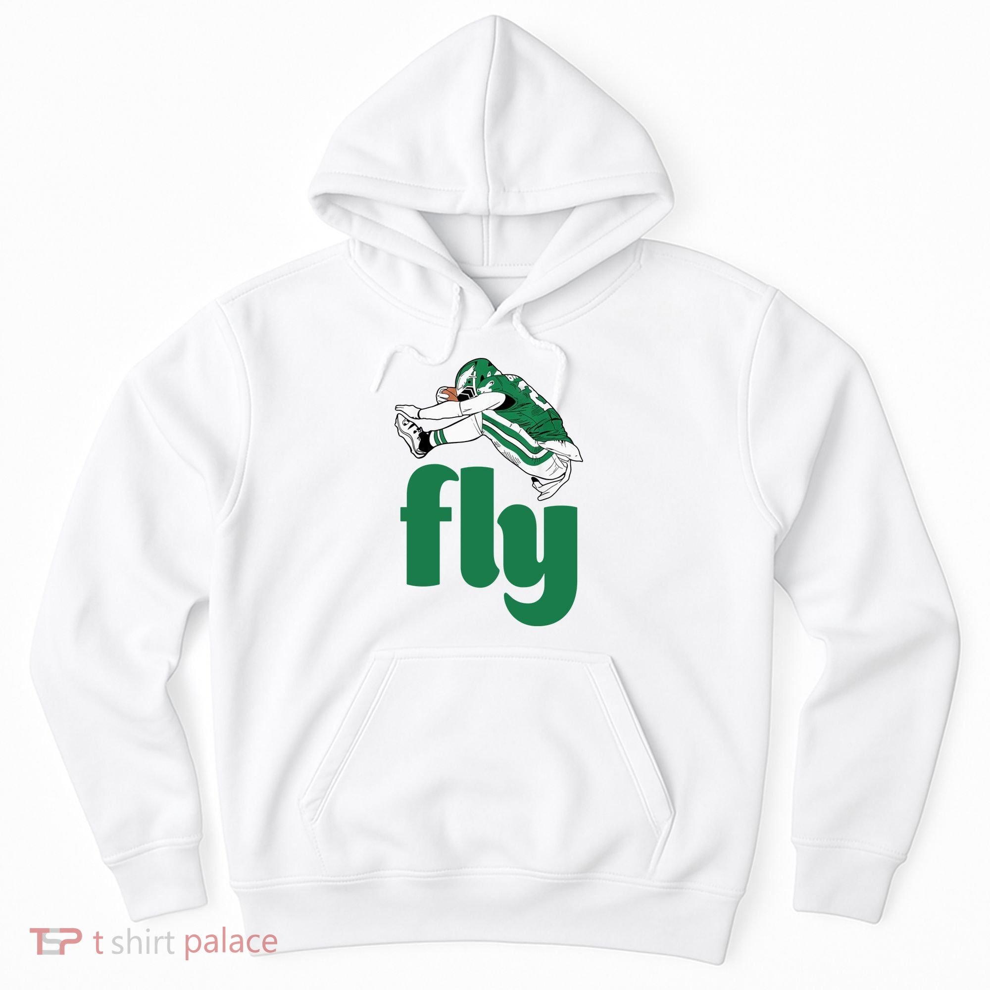 Fly Eagle Birds Football Fan Hoodie