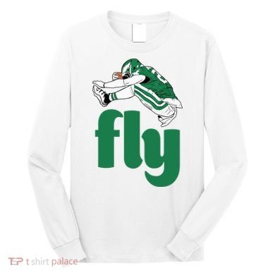 Fly Eagle Birds Football Fan Long Sleeve Shirt