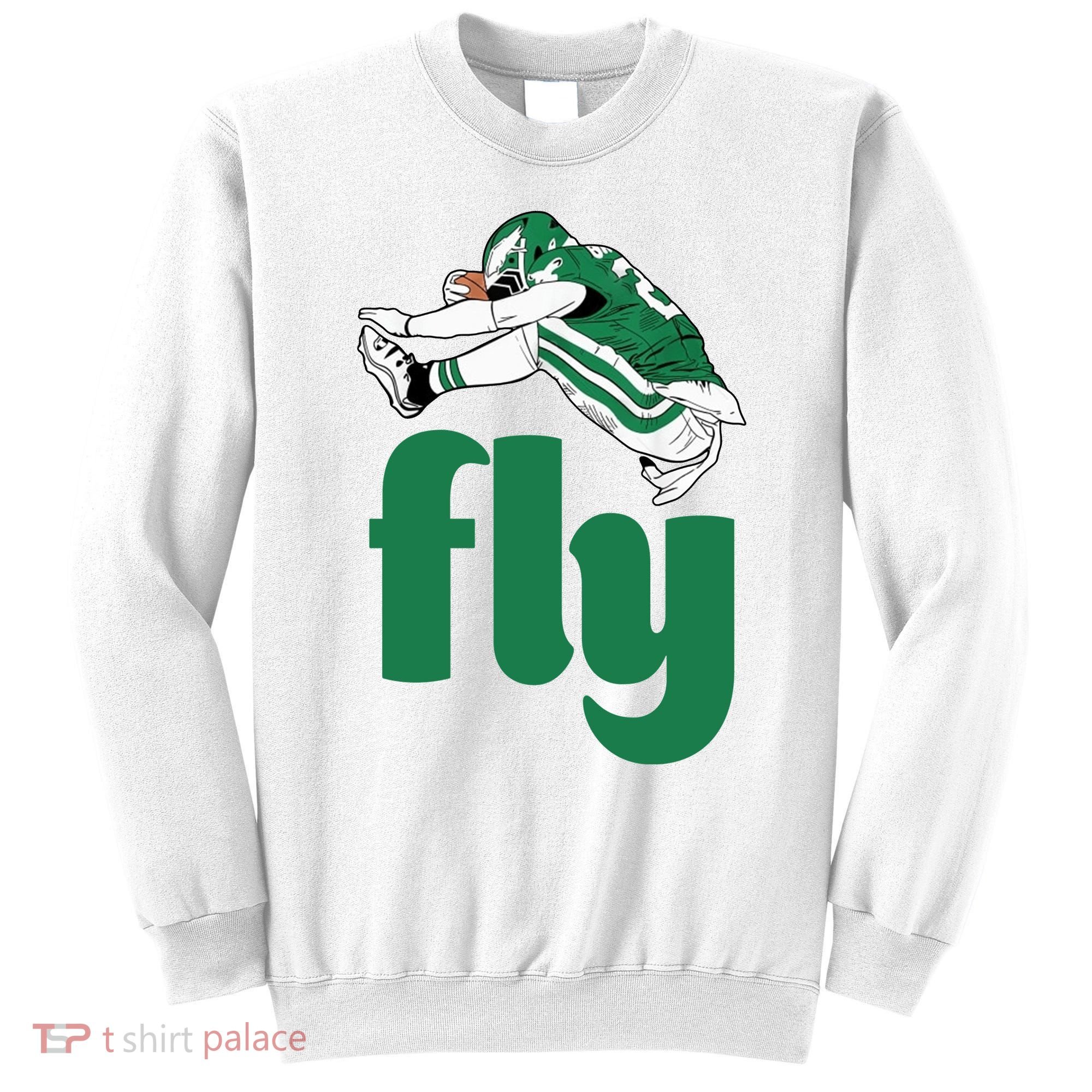 Fly Eagle Birds Football Fan Sweatshirt