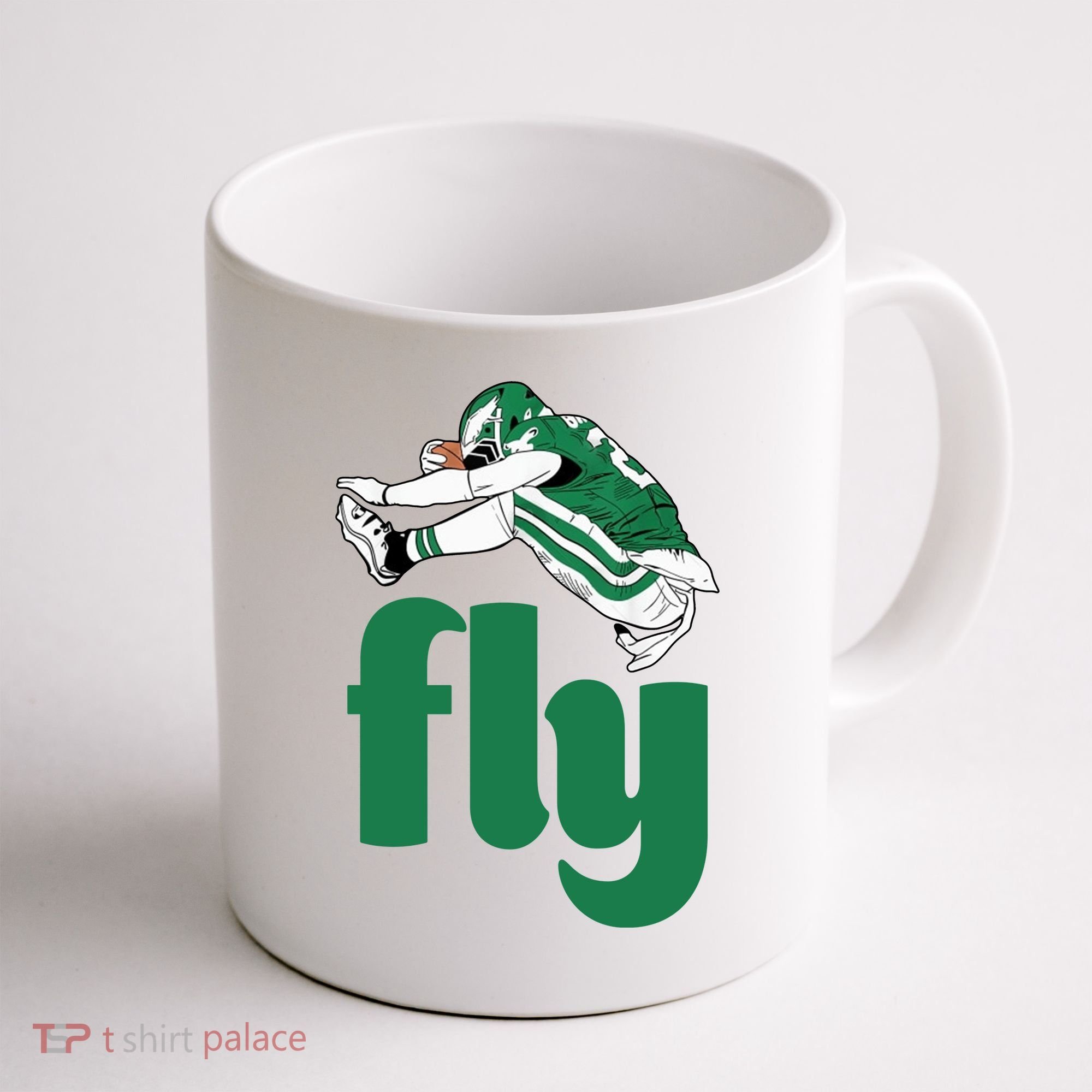 Fly Eagle Birds Football Fan Coffee Mug