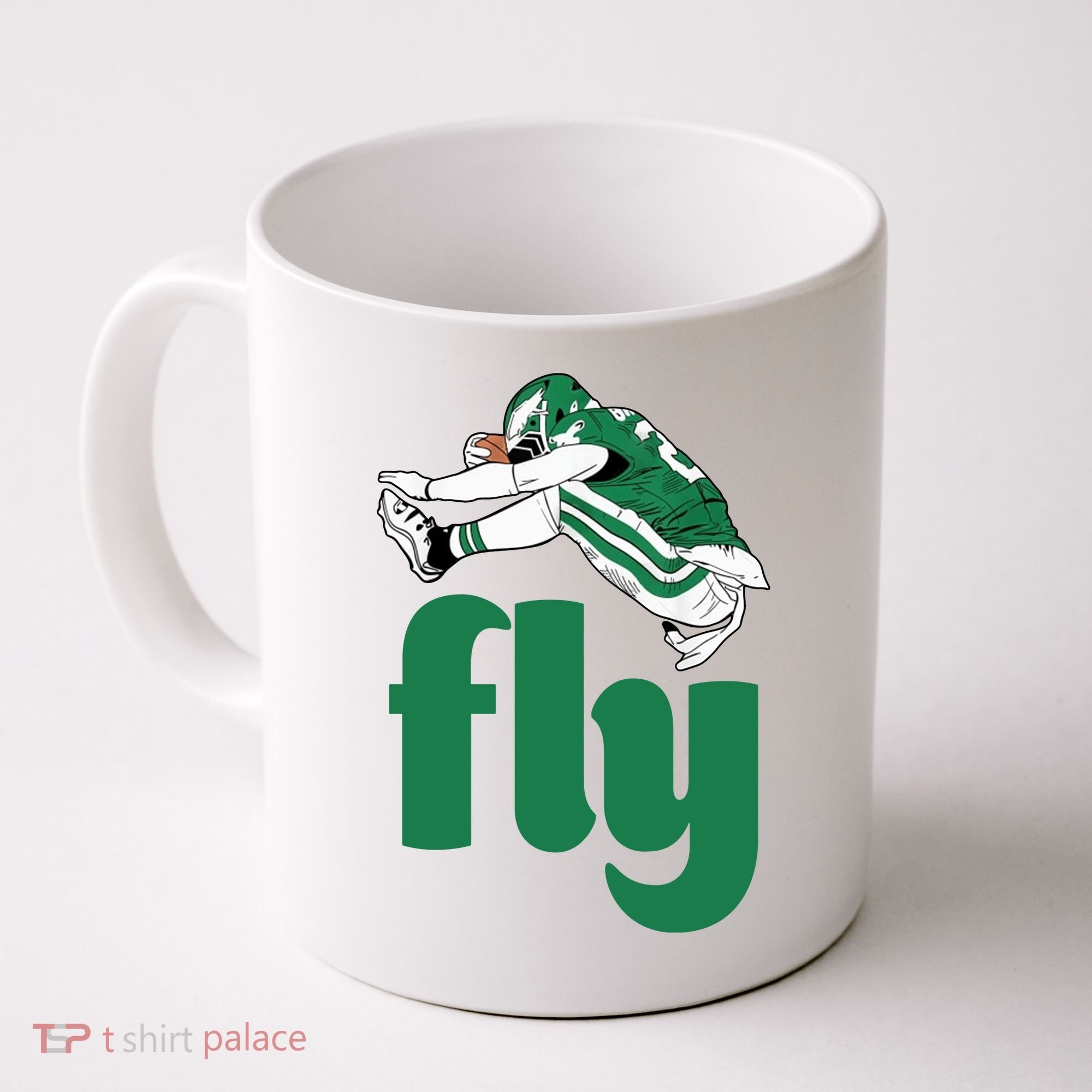 Fly Eagle Birds Football Fan Coffee Mug