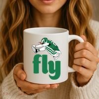 Fly Eagle Birds Football Fan Coffee Mug thumb 3