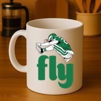 Fly Eagle Birds Football Fan Coffee Mug thumb 4