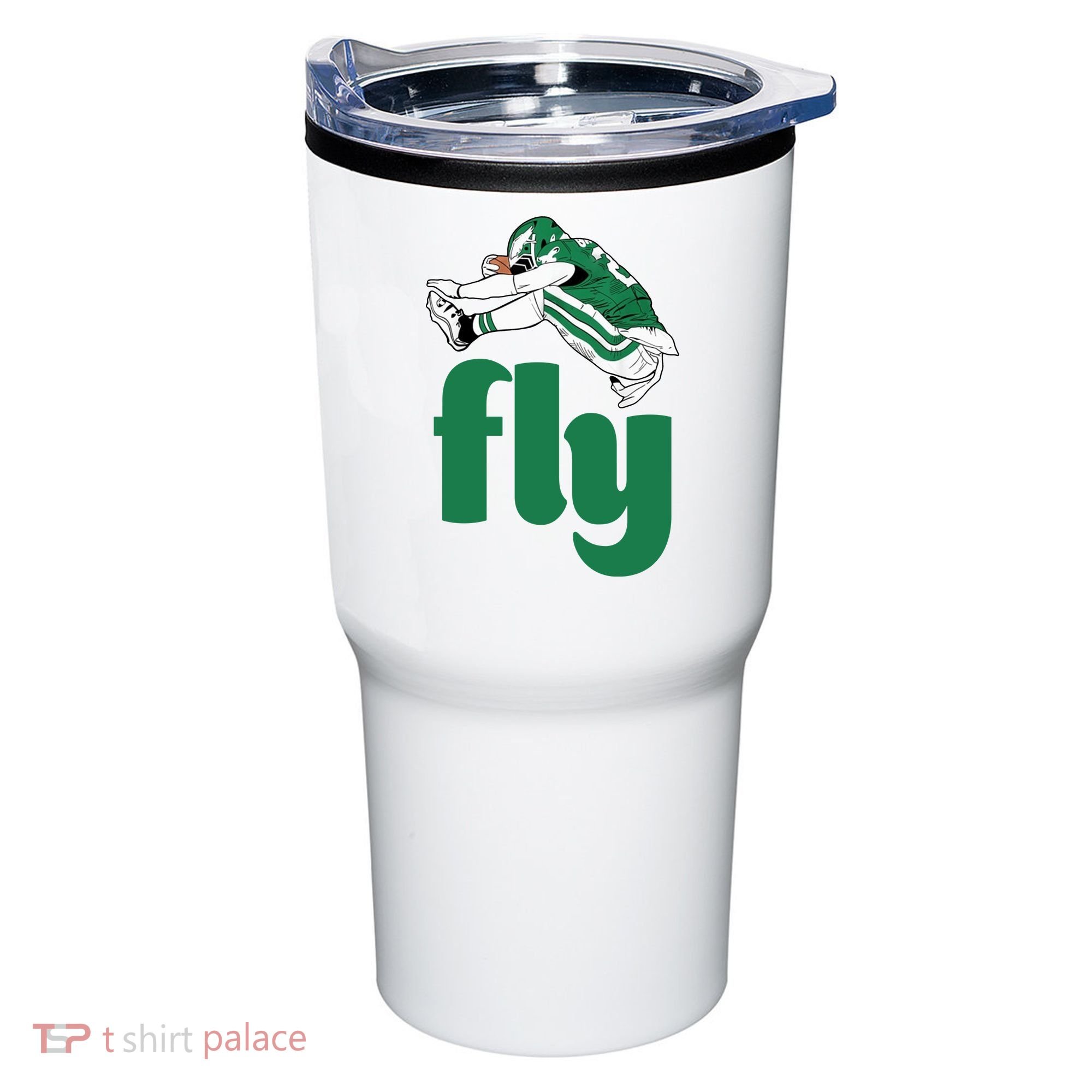 Fly Eagle Birds Football Fan Tumbler