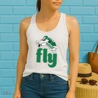 Fly Eagle Birds Football Fan Women's Tank Top thumb 2