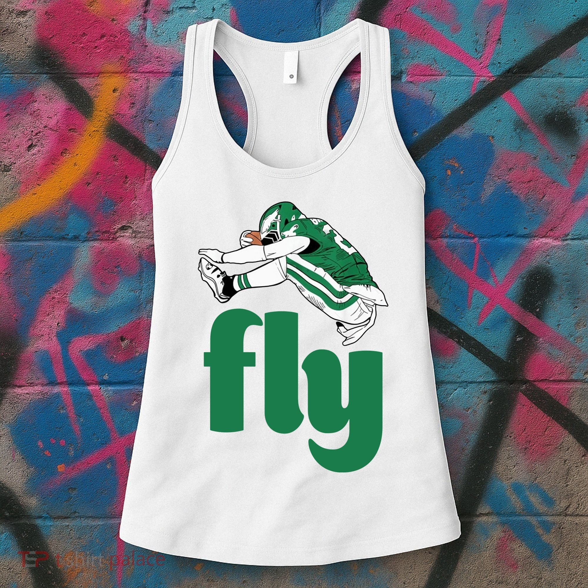 Fly Eagle Birds Football Fan Women's Tank Top