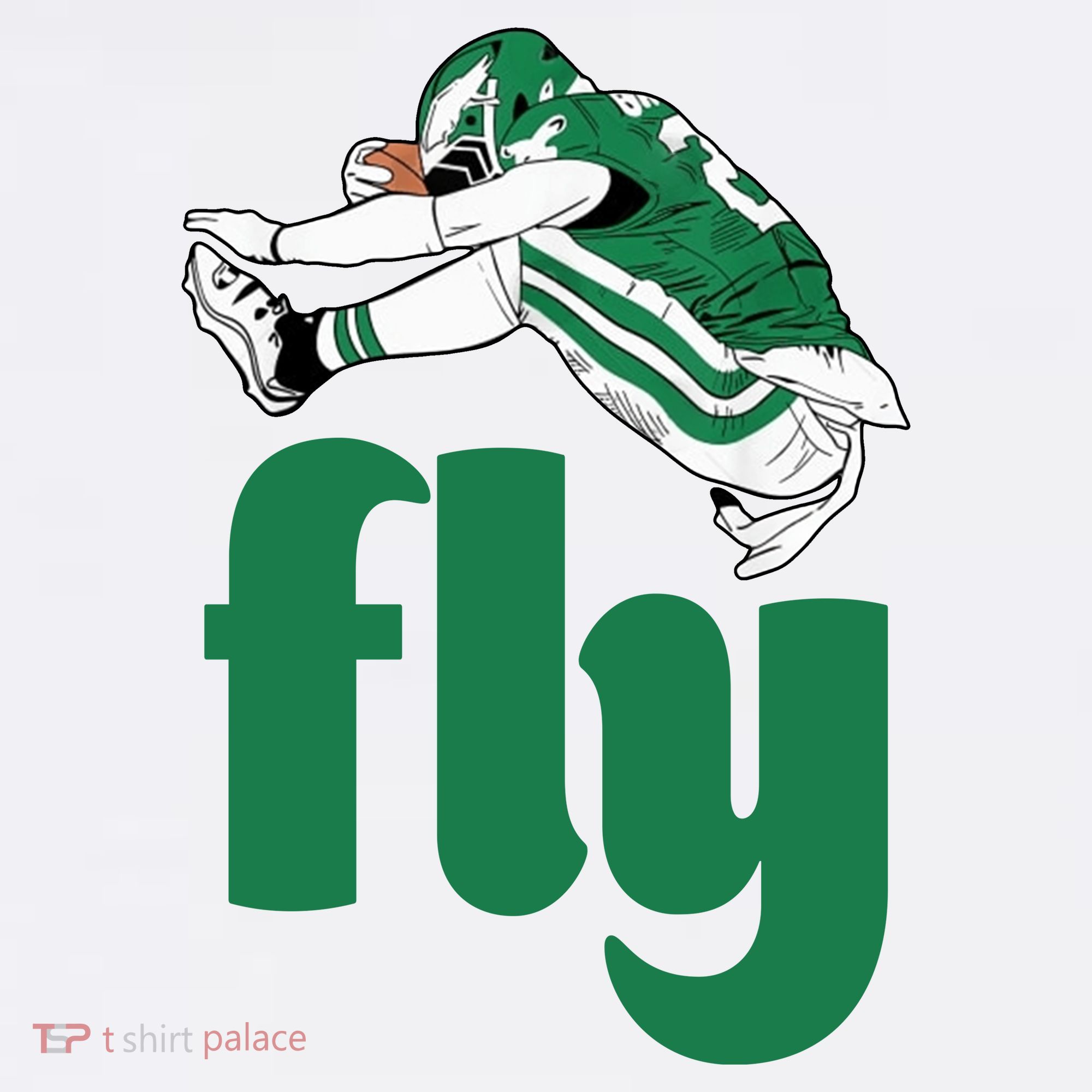 Fly Eagle Birds Football Fan Baby Bodysuit