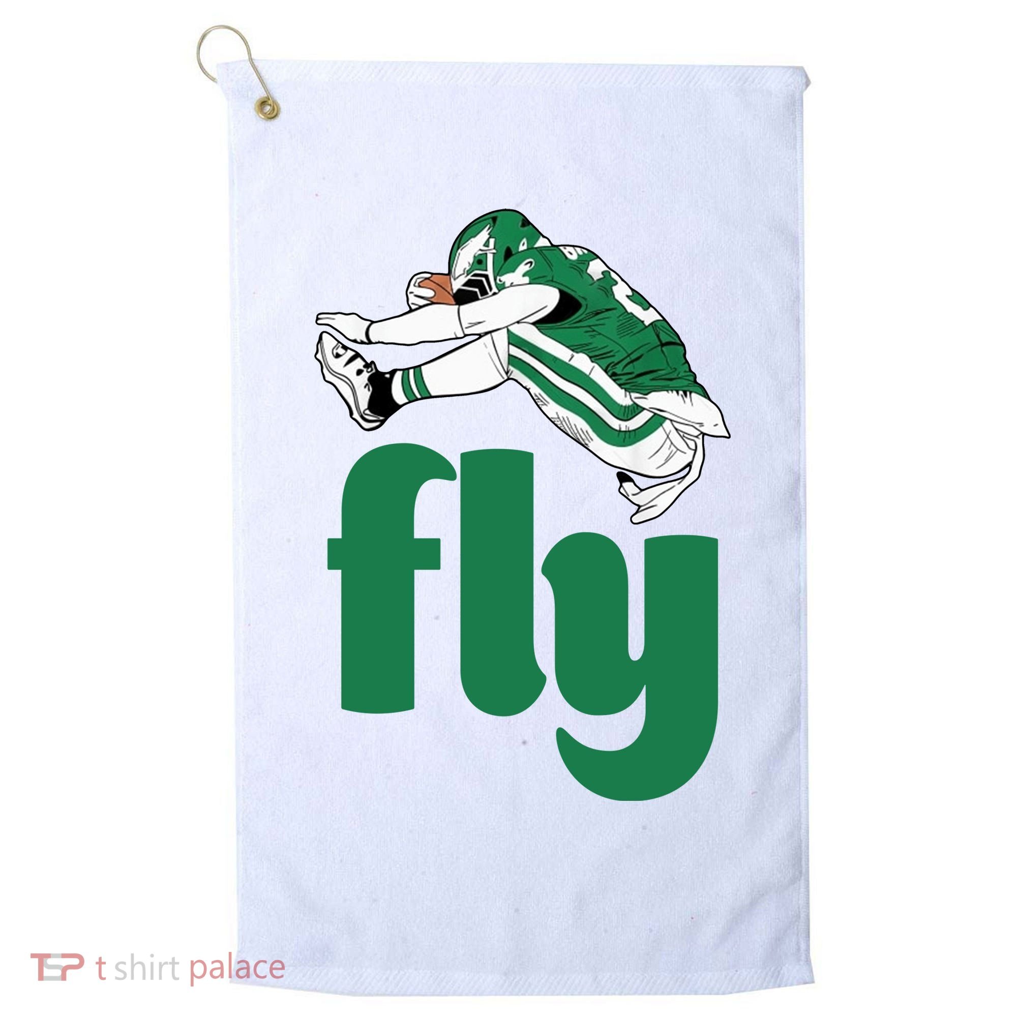 Fly Eagle Birds Football Fan Golf Towel