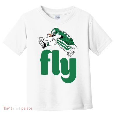 Fly Eagle Birds Football Fan Toddler T-Shirt