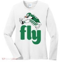 Fly Eagle Birds Football Fan Women's Long Sleeve Shirt thumb 0