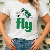 Fly Eagle Birds Football Fan Women's T-Shirt thumb 2
