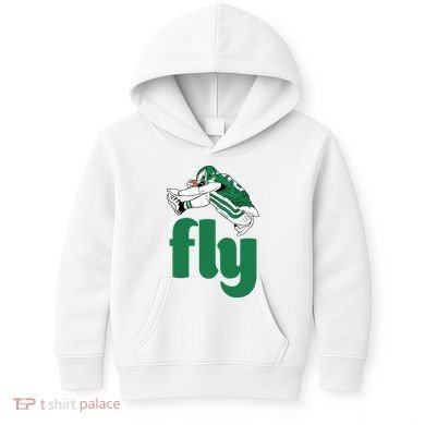 Fly Eagle Birds Football Fan Kids Hoodie